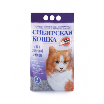 Наполнитель Сибирская кошка Прима 5л